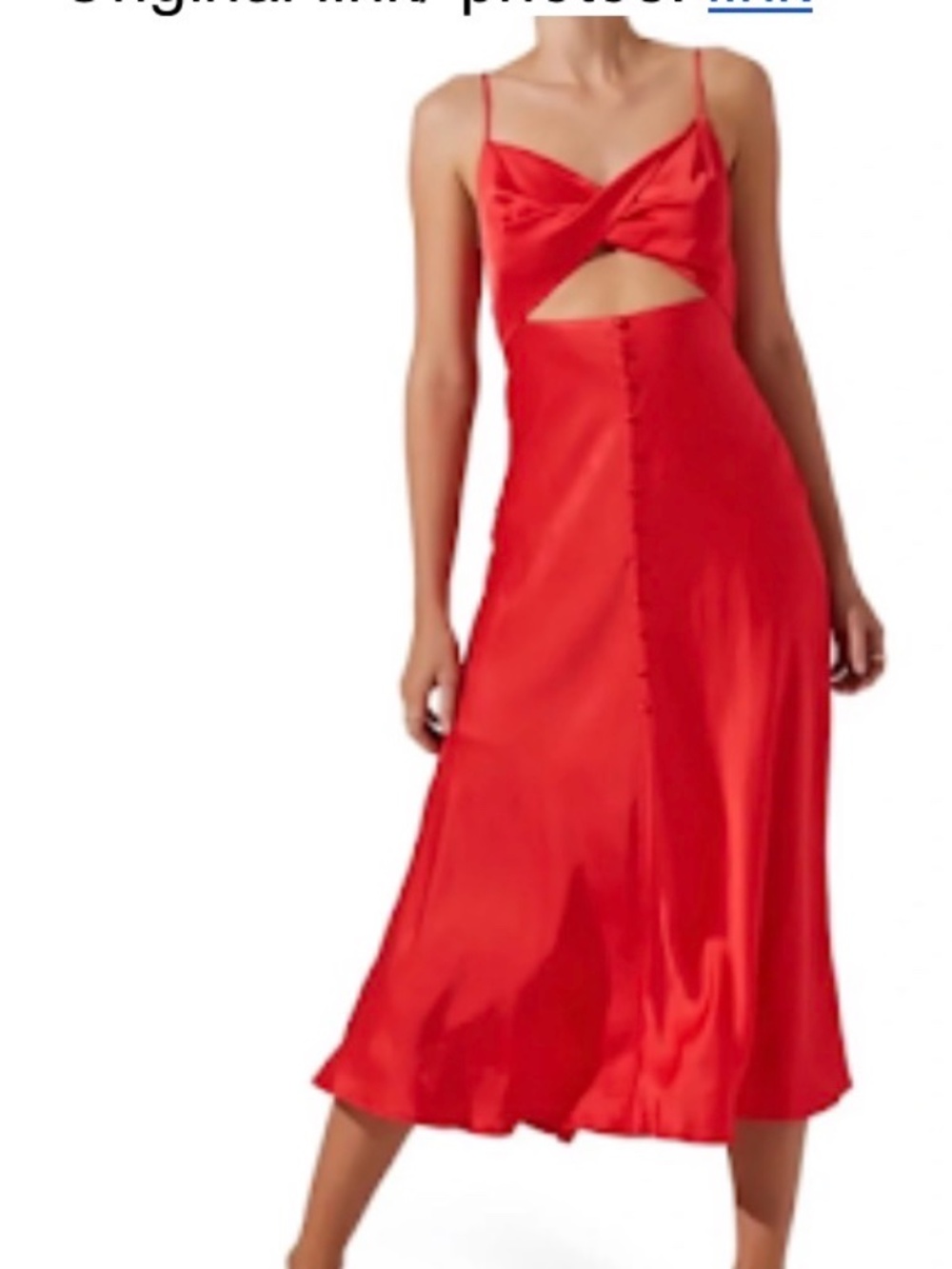 Red ASTR the Label Dress in size XS